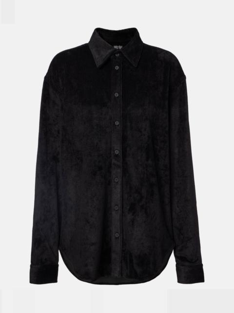Velvet shirt