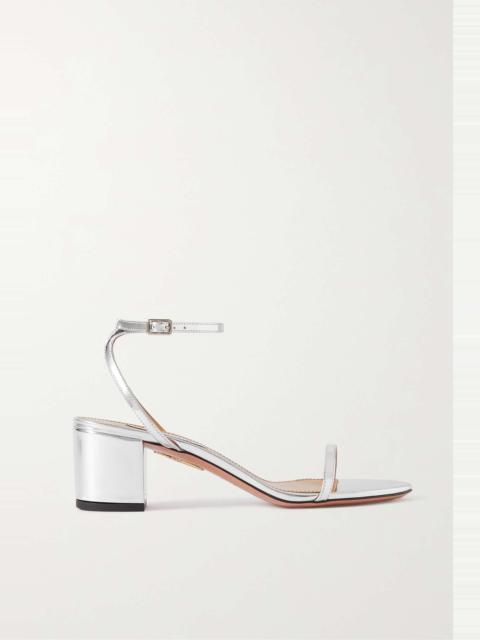 Olie 50 metallic leather sandals