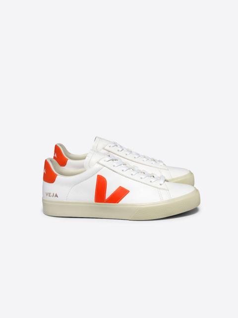 CAMPO LEATHER WHITE ORANGE FLUO