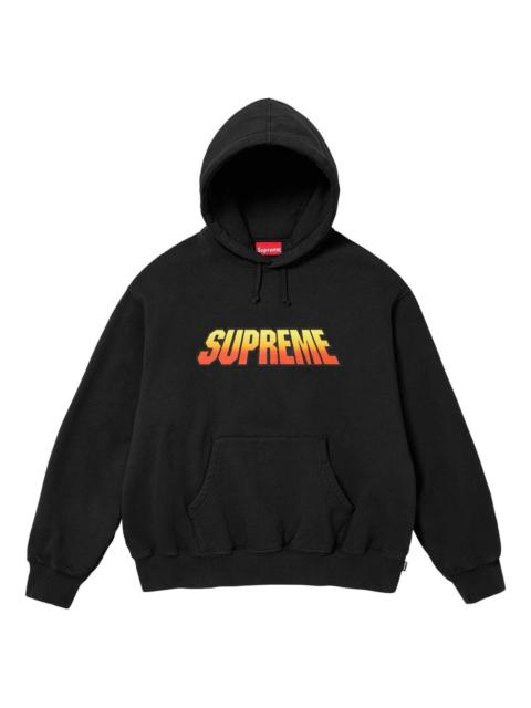 logo-print hoodie