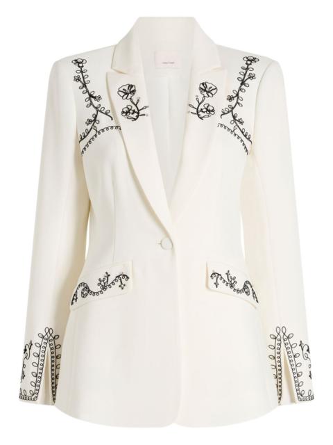 Cheyenne soutache-embellished blazer
