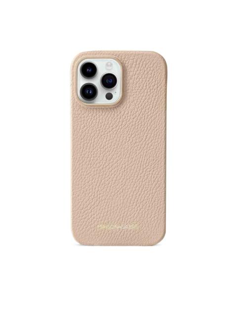 Leather iPhone 15 Pro case