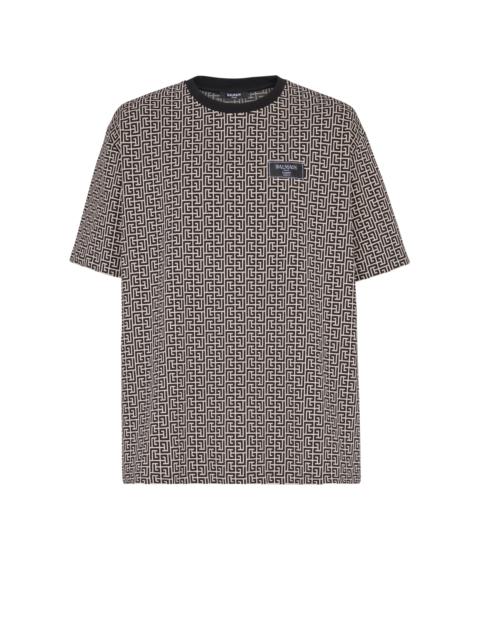 Monogram jacquard T-shirt