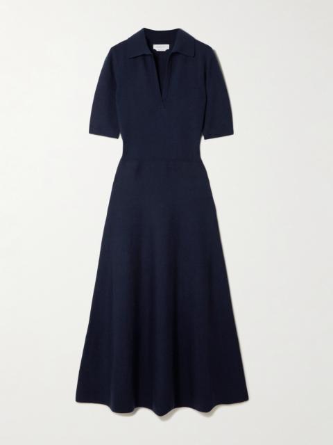 Bradley Wool, Silk And Cashmere-blend Midi Dress