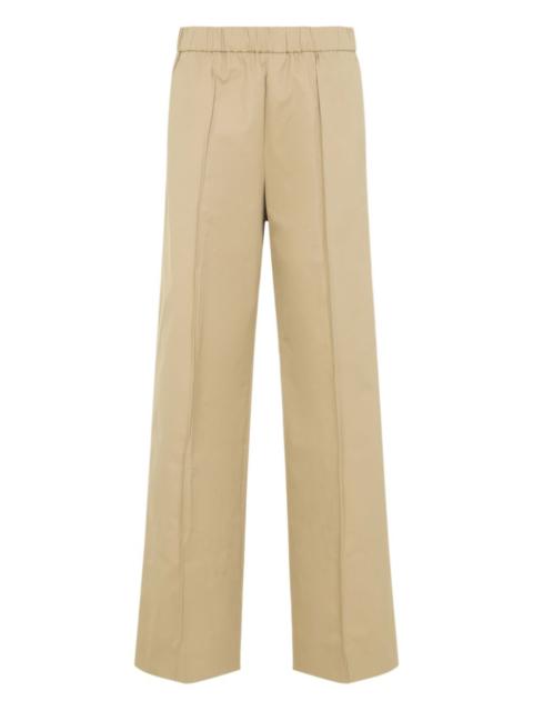 elastic-waist trousers