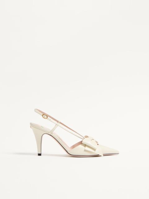 BOWOW SLINGBACK PUMPS IN KIDSKIN 85MM