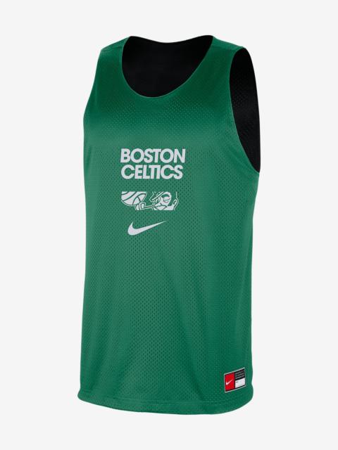 Boston Celtics Courtside Men's Nike NBA Mesh Practice Jersey