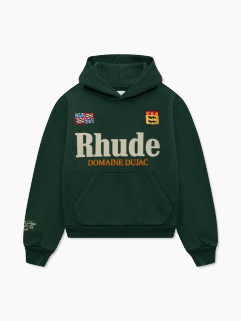 RHUDE x DOMAINE DUJAC HOODIE