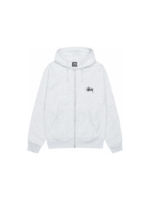 Stussy Basic Stussy Zip Hoodie Ash Heather