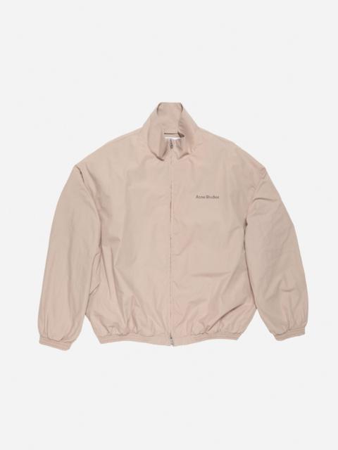 Logo jacket - Mushroom beige
