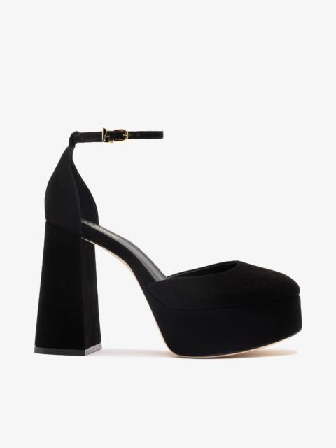Ari Pump In Black Suede