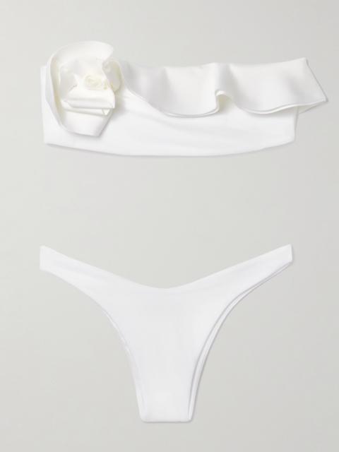 Bies Ruffled Bandeau Bikini