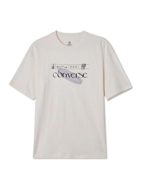 Converse Logo T-Shirt 'White' 10024870-A01