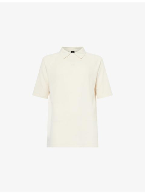 Fusion Short-Sleeve Stretch-Jersey Polo Top