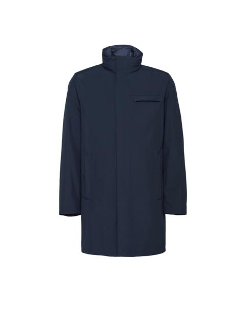 Technical fabric raincoat
