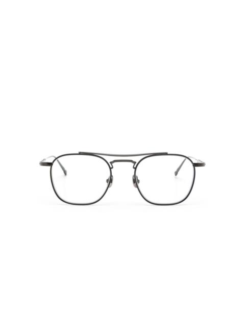 M3149 geometric-frame glasses