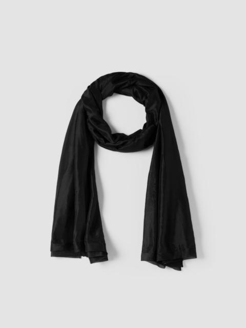 Washed Transitional Silk Parachute Scarf