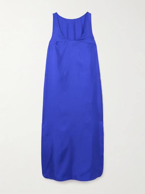 Nada Silk-twill Midi Dress