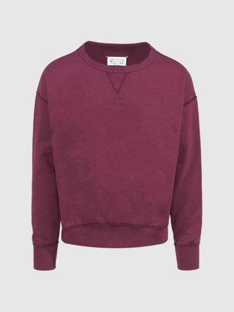 BURGUNDY SWEATSHIRT