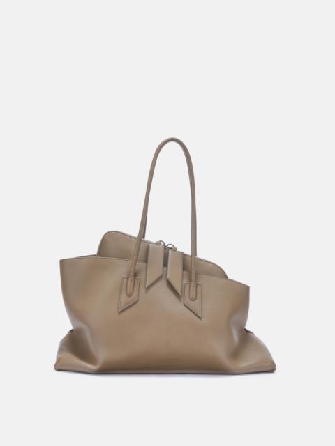 ''LA PASSEGGIATA MEDIUM'' CAMEL TOP HANDLE