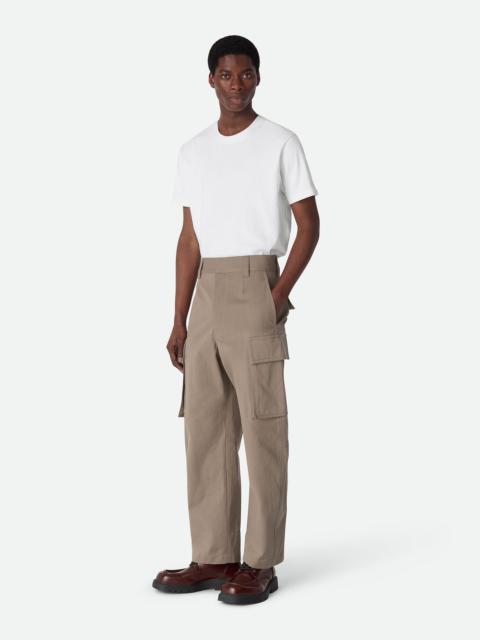 Cotton Twill Cargo Pants