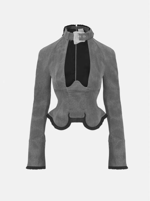 BERMUDA TOP BLACK CANVAS