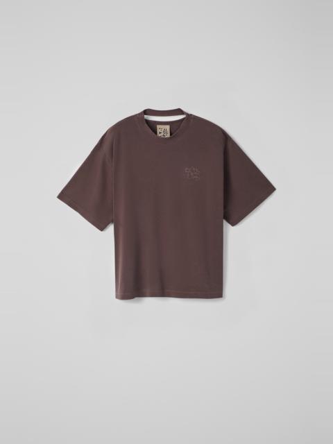 Dusty Brown Organic Cotton T-Shirt
