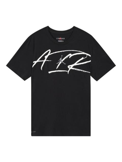 Air Jordan Air Script Basketball Short Sleeve Black CN3579-010