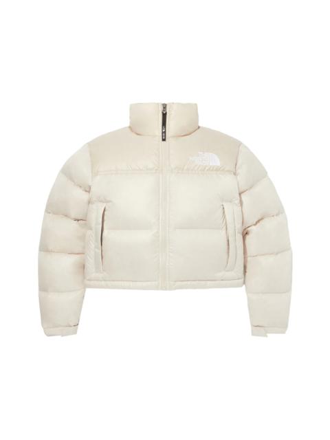 The North Face Women's Nuptse Short Jacket Sand Shell