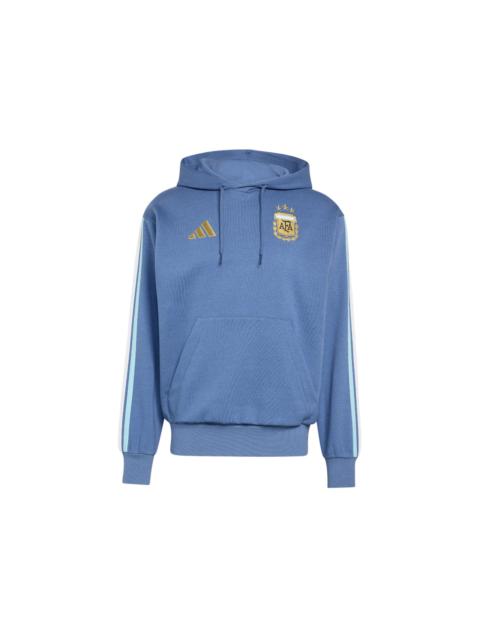 adidas Argentina DNA Fleece Hoodie Crew Blue