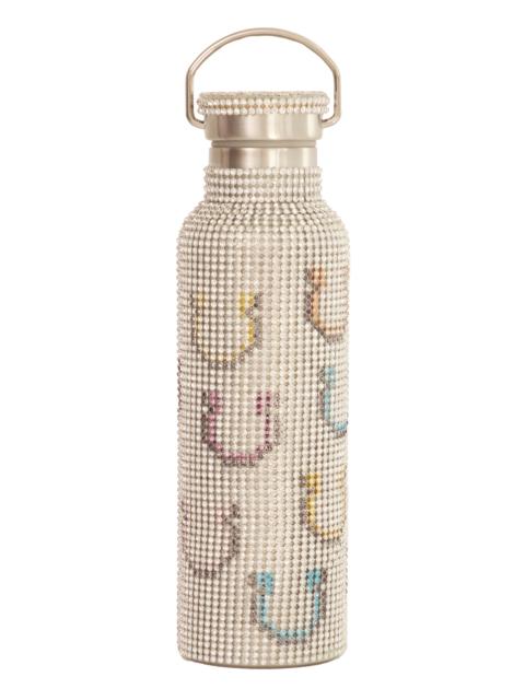 RAINBOW HORSESHOE RHINESTONE WATER BOTTLE