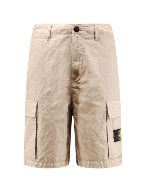 cargo logo patch shorts