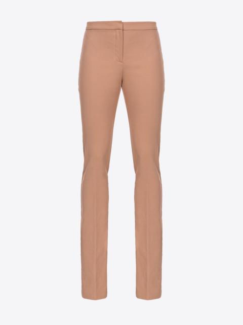 TROUSERS WITH SLIT AT THE BACK