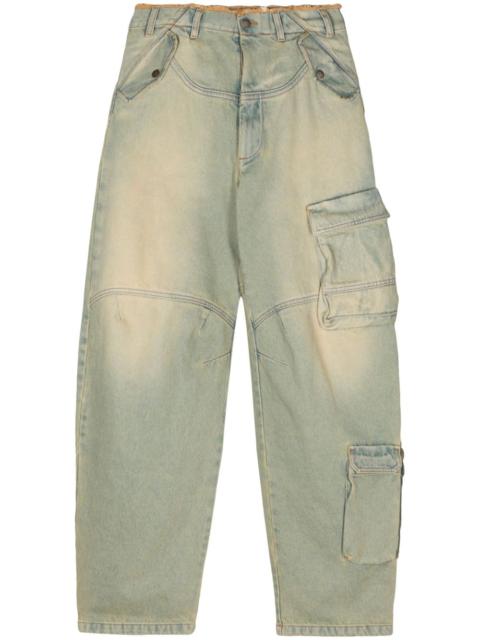 Rosalind mid-rise cargo jeans