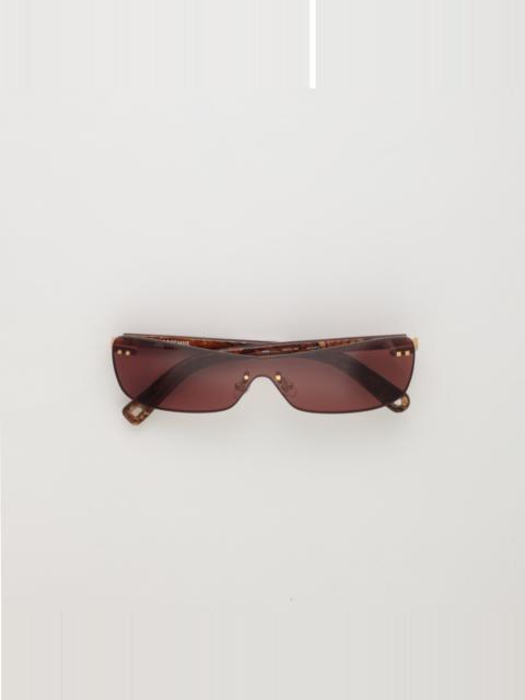 Mirada Cat Eye Sunglasses in Wood Effect