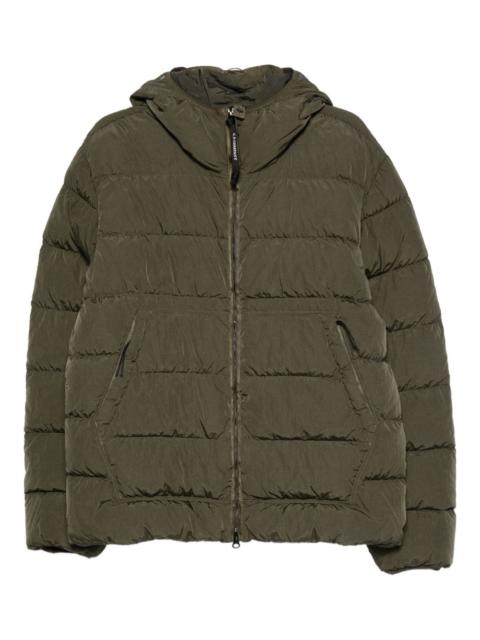 hooded puffer jacket