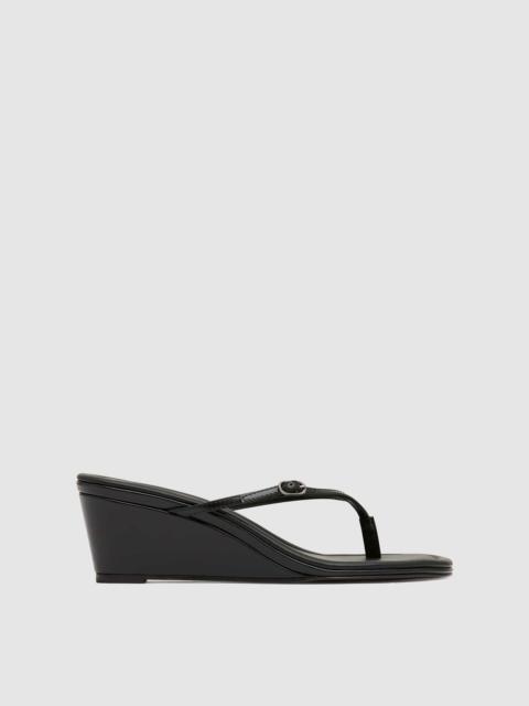 Petit Belt Thong Wedge - Black
