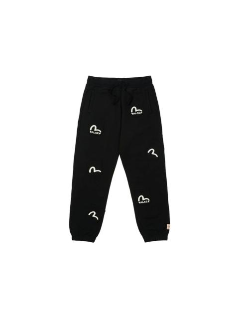 Palace x Evisu Multi Pocket Joggers Black