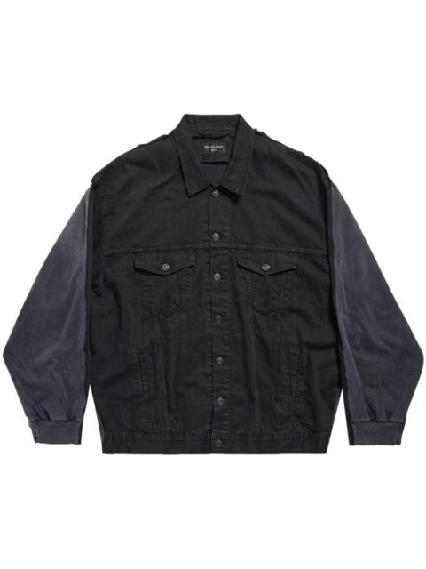 Tape Type oversize hybrid jacket