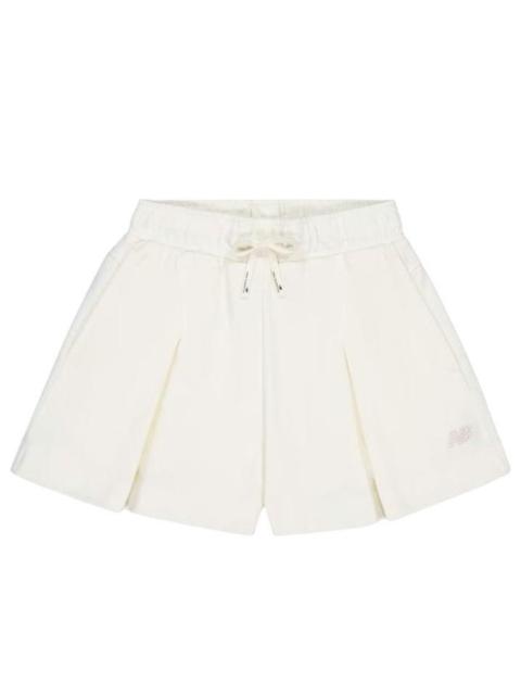 (WMNS) New Balance Classic Shorts 'White' NVE22272-IV