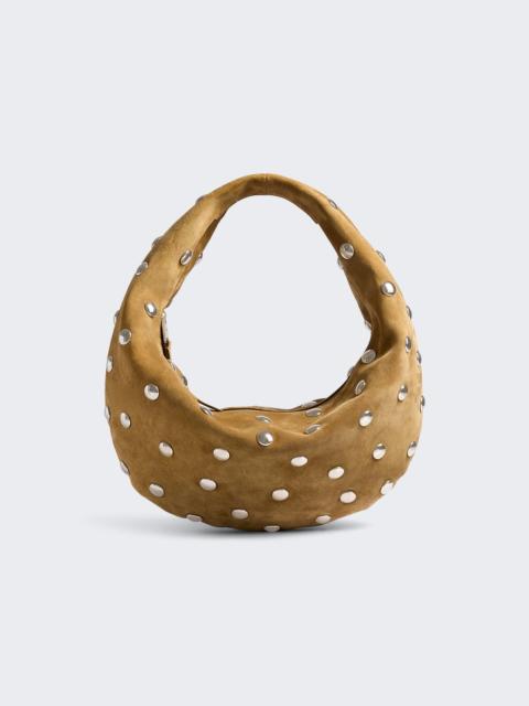 Olivia Hobo Medium W/ Studs Mud