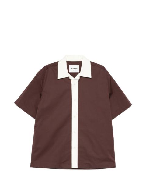 collared short-sleeves shirt