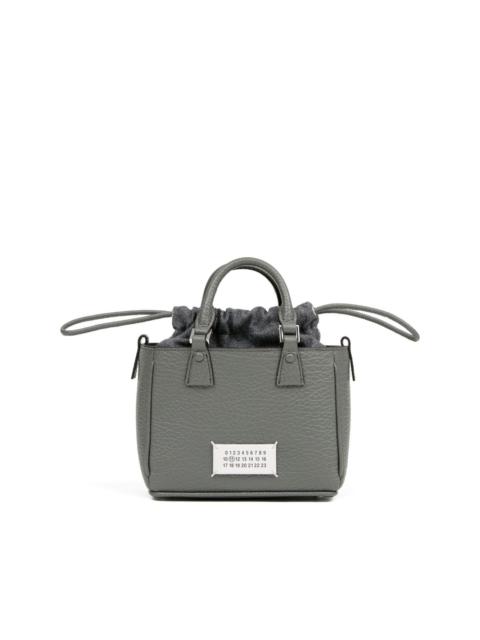 5AC Horizontal leather tote bag