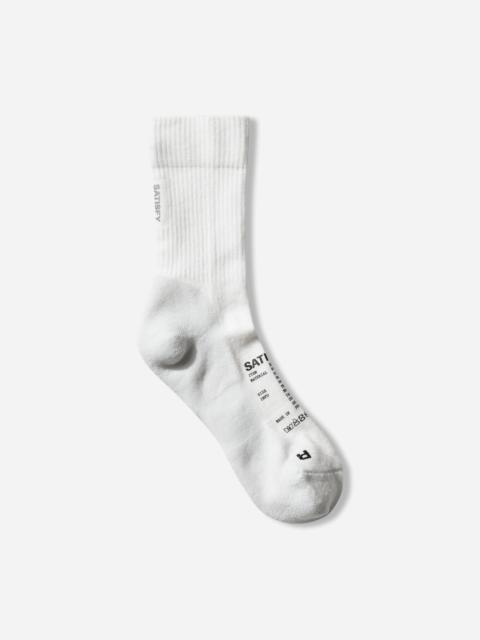 Merino Nylon Tube Socks Off White