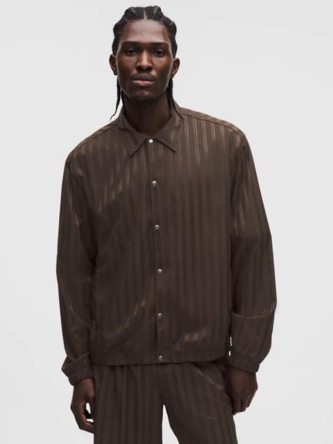 Satin Stripe Coaches Jacket