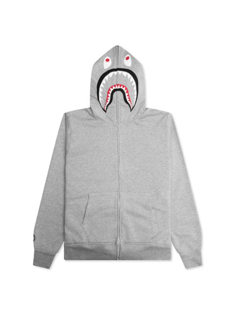 2ND SHARK FULL ZIP HOODIE - GRAY