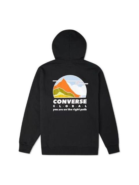 Men's Converse Pattern Printing Loose Black 10022725-A01