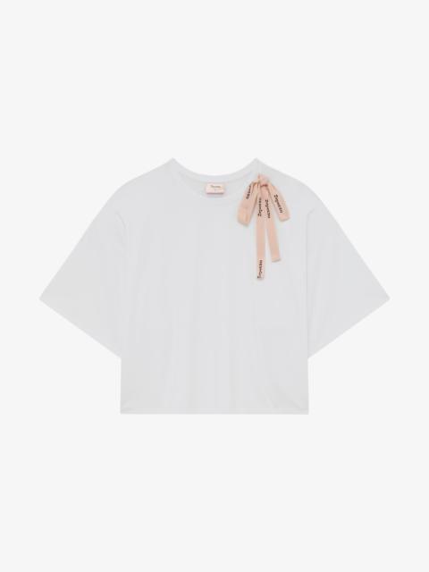 SHOULDER BOW TEE-SHIRT