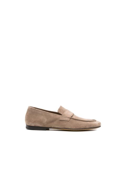 suede loafer