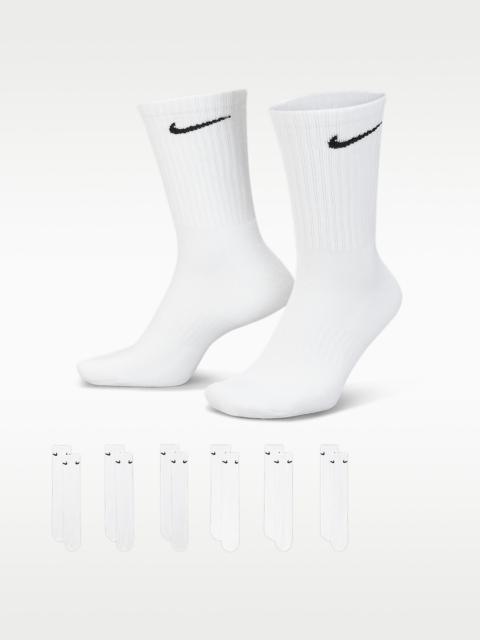 Nike Everyday Cushioned Training Crew Socks (6 Pairs)